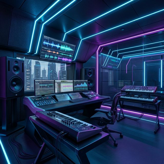 AI Generated Music Studio